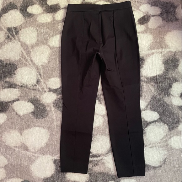 Everlane Fixed-Waist Stretch Cotton Pant Black Sz 2 Dress Pant Business Casual - Picture 8 of 8